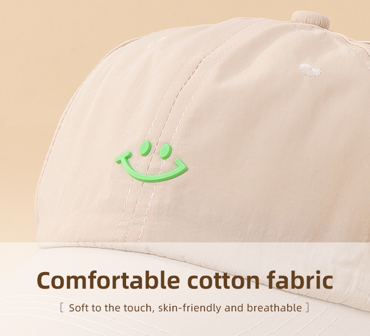 Simple Smiling Face All-Match Baseball Cap