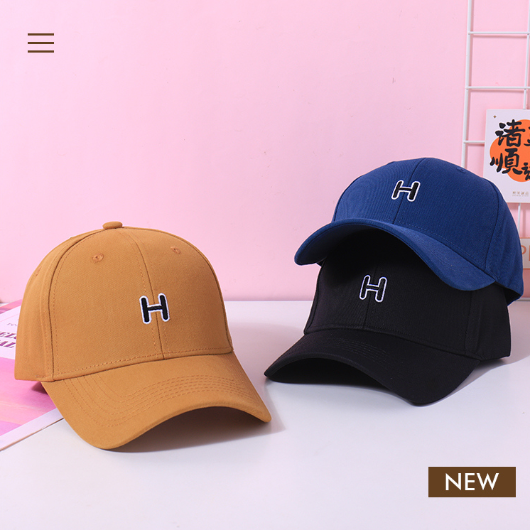 Retro Simple Letter Baseball Cap