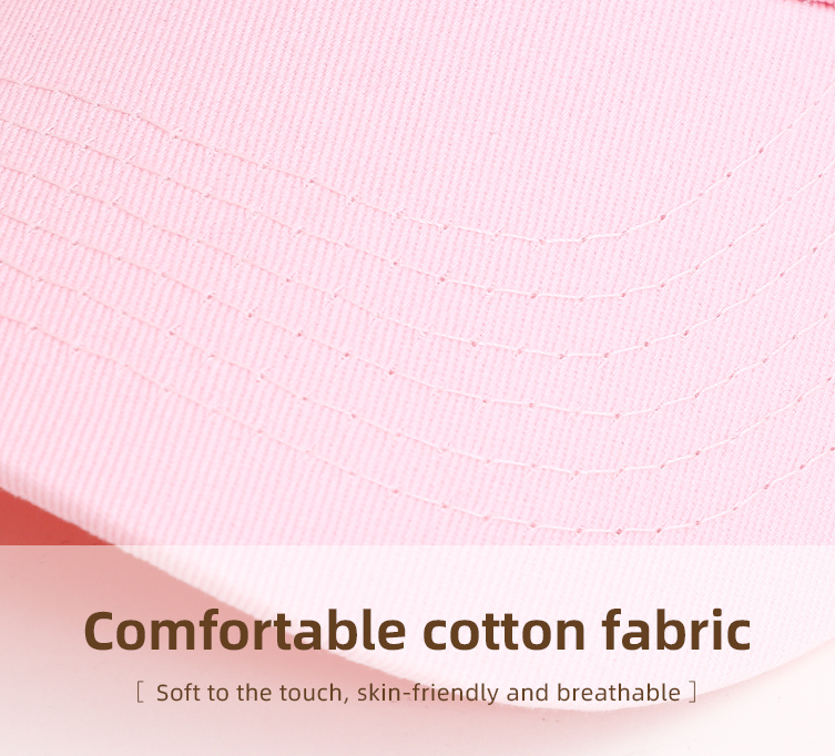 Classic Solid Color Fashion Baseball Cap (Pink)