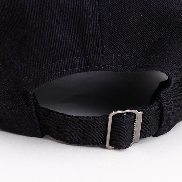 Classic Solid Color Fashion Baseball Cap (Black)