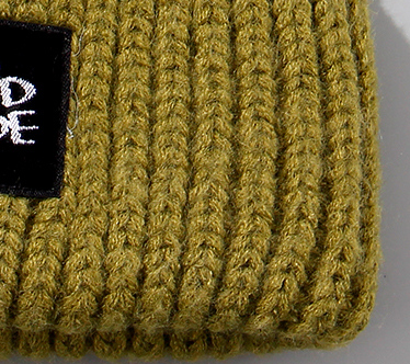 All-Match Woven Label Knitted Hat
