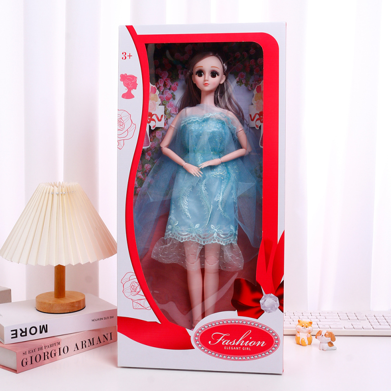 Large Blue Dress Doll(KM-X214)