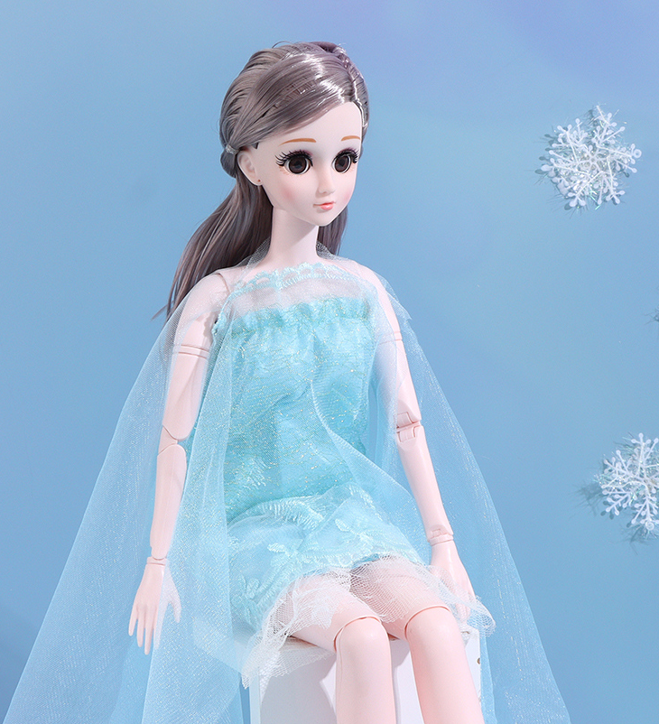 Large Blue Dress Doll(KM-X214)