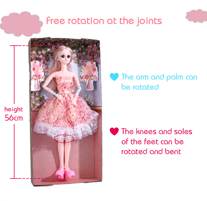 Large Orange Dress Doll(KM-X214)