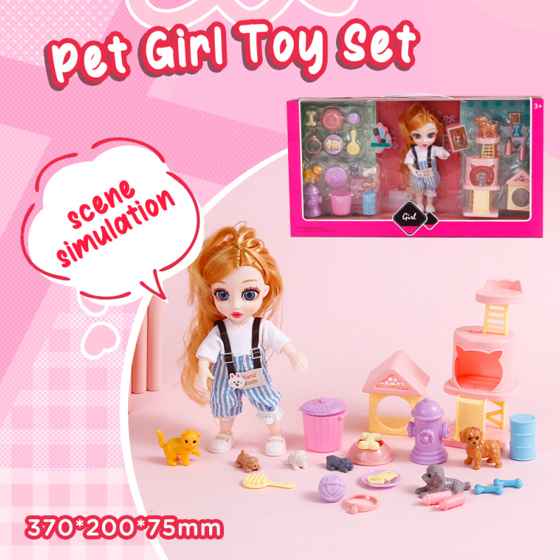 Pet Girl Toy Set