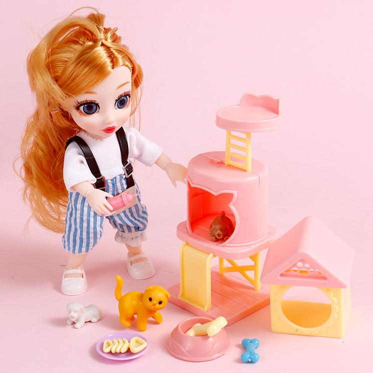 Pet Girl Toy Set