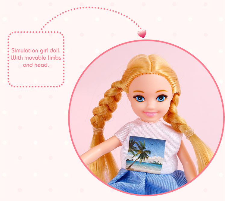 6-inch Makeup Girl Toy Set
