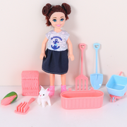 6-inch Girl Farm Toy Set
