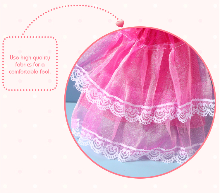 11.5-inch Red Princess Dress Girl Toy