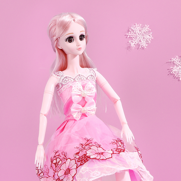 Large Pink Dress Doll(KM-X214)