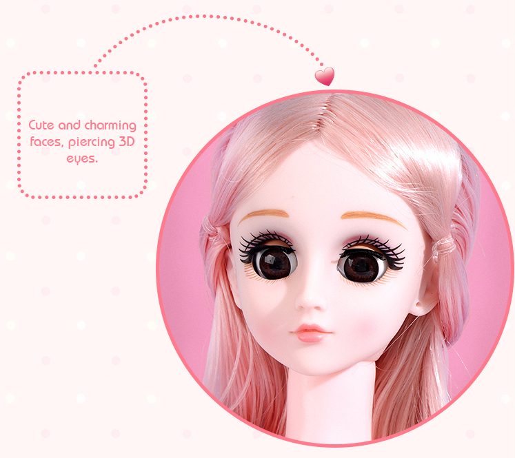 Large Pink Dress Doll(KM-X214)