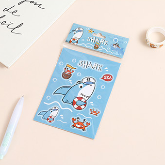 Shark sailing diary sticker