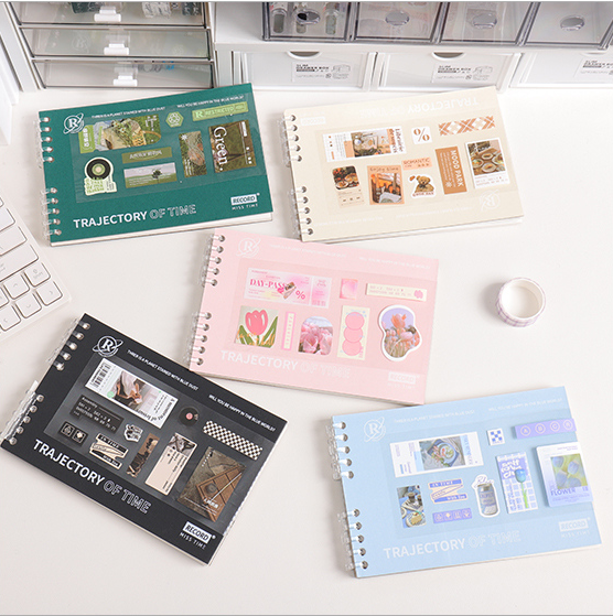 Spring Series DIY Periodical Mixed Page Planner 181*122mm 68