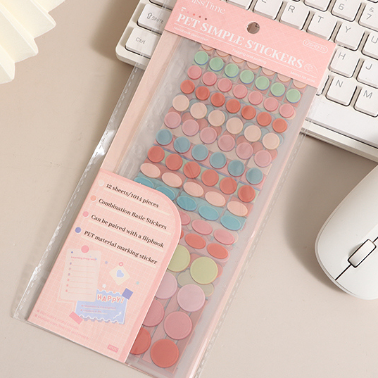 Spring Series Coloring Rhythm Marker Sticker