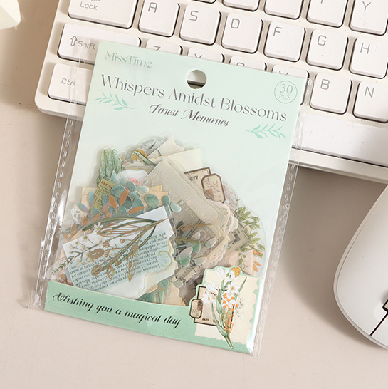 Spring Series Flower Whispering Sticker Pack