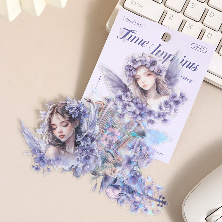Spring Series Time Mark PET Sticker
