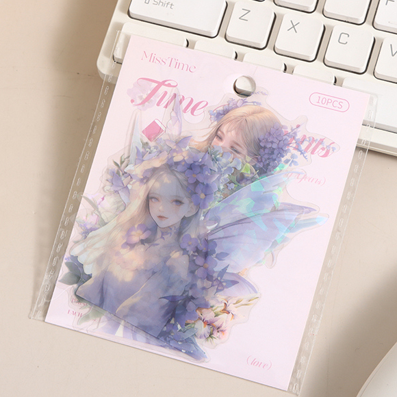 Spring Series Time Mark PET Sticker