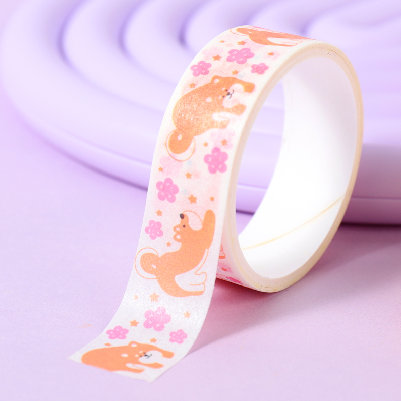 Cute Shiba Inu tape 3 rolls