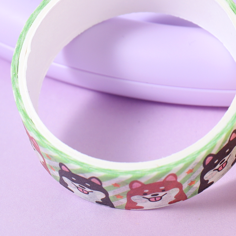 Cute Shiba Inu tape 3 rolls