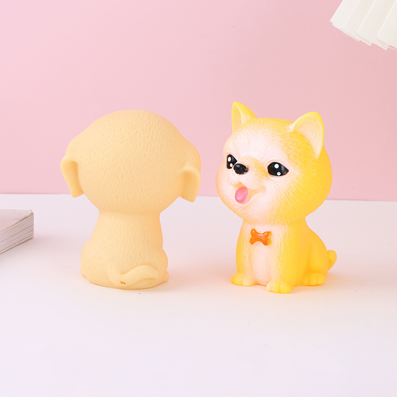 Pinch the cute little dog vinyl toy