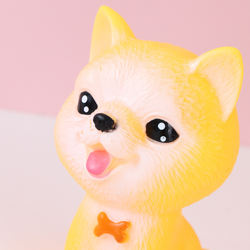 Pinch the cute little dog vinyl toy