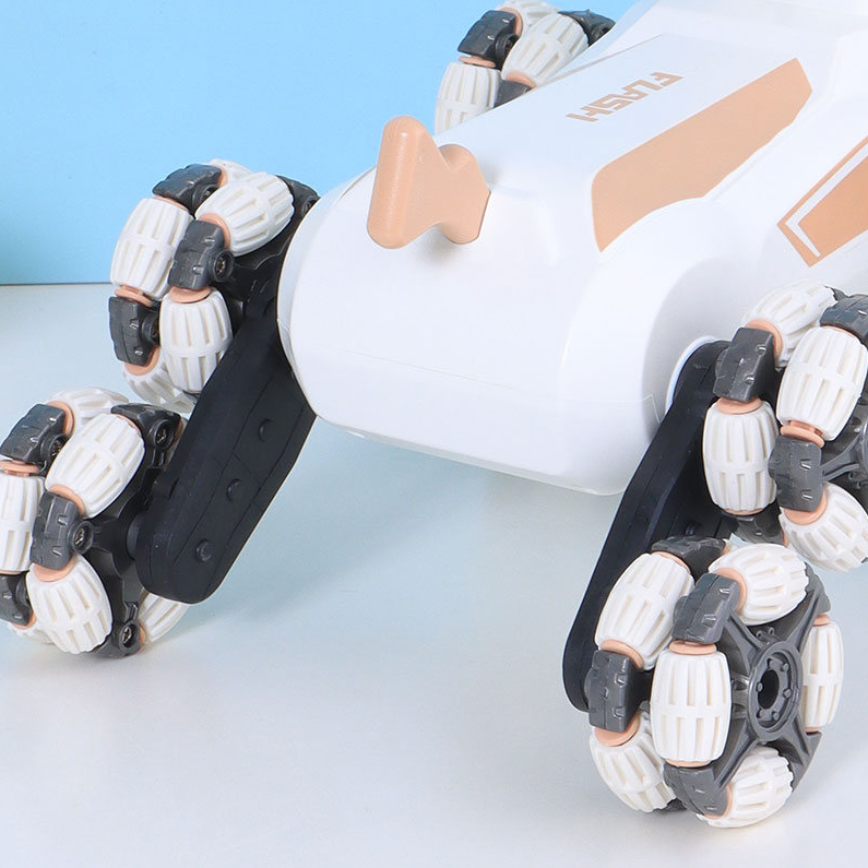 Remote-controlled eight-wheeled mecha dog