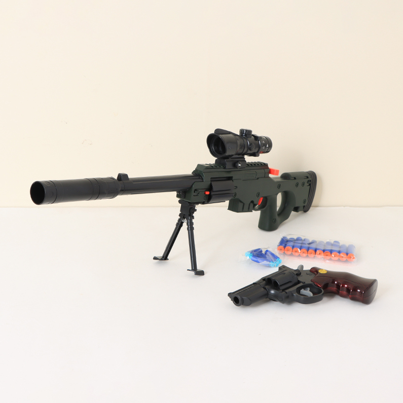 AWM manual soft bullet gun set