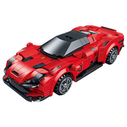 Granular building blocks - Remote-controlled sports car