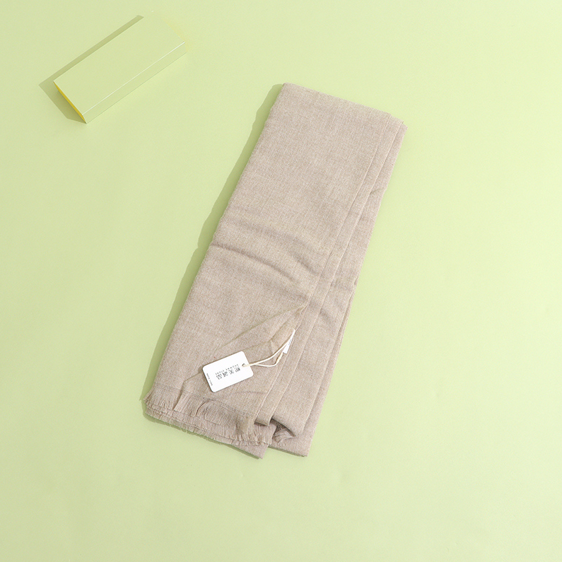 Solid Color Simple Scarf (Khaki)