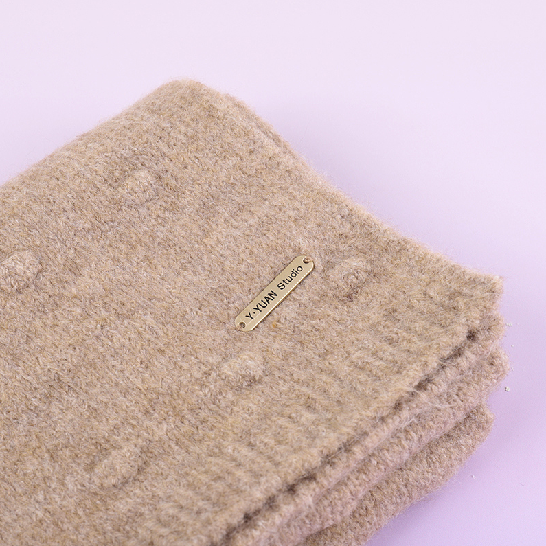 Beanie Knit warm Winter Scarf - Khaki