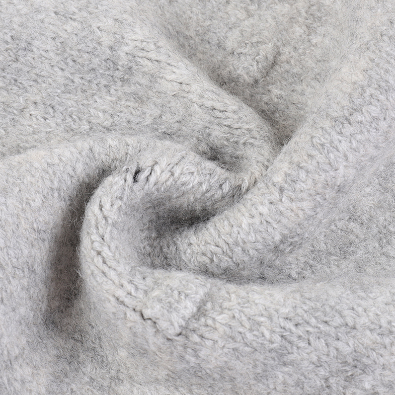Beanie Knit warm Winter Scarf - grey