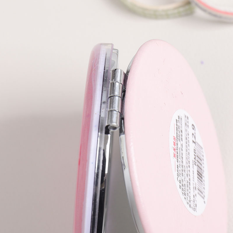 Mengmeng series quicksand round body mirror
