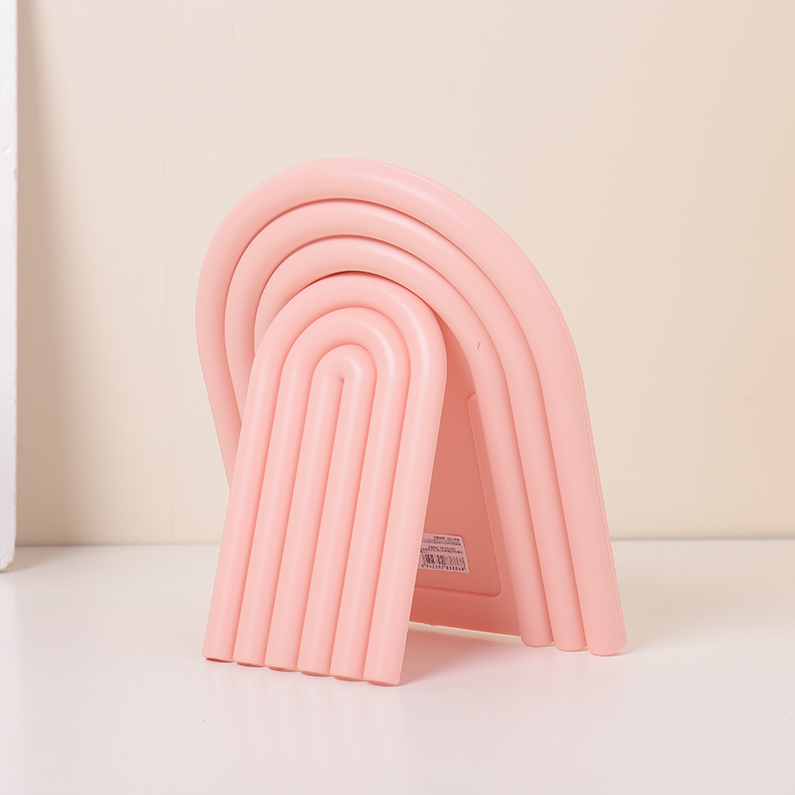 Dopamine arched table mirror