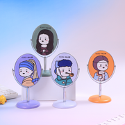 Ximei Eslite × Inner Child Collaboration genuine Oval small table mirror