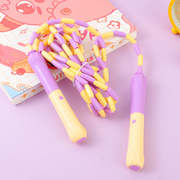 Cat pen Jump Rope (Light yellow purple)