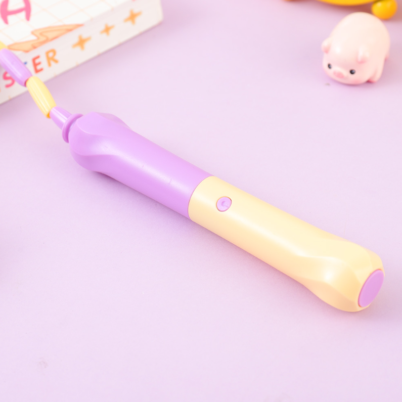 Cat pen Jump Rope (Light yellow purple)