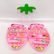 Large Strawberry Box Children's Headwear Set