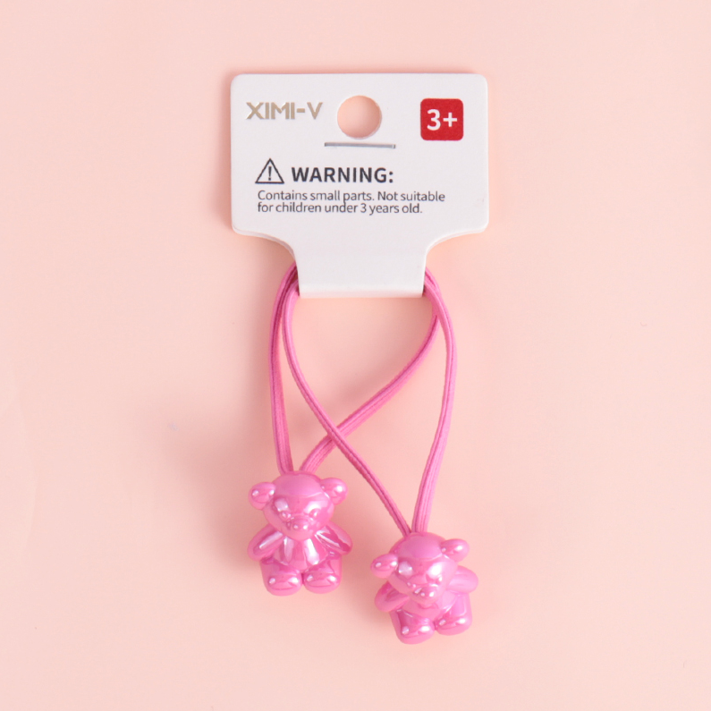 Animal Hair Ties 2 PCS