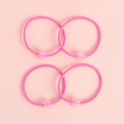 Star Beads Hair Ties 4 PCS