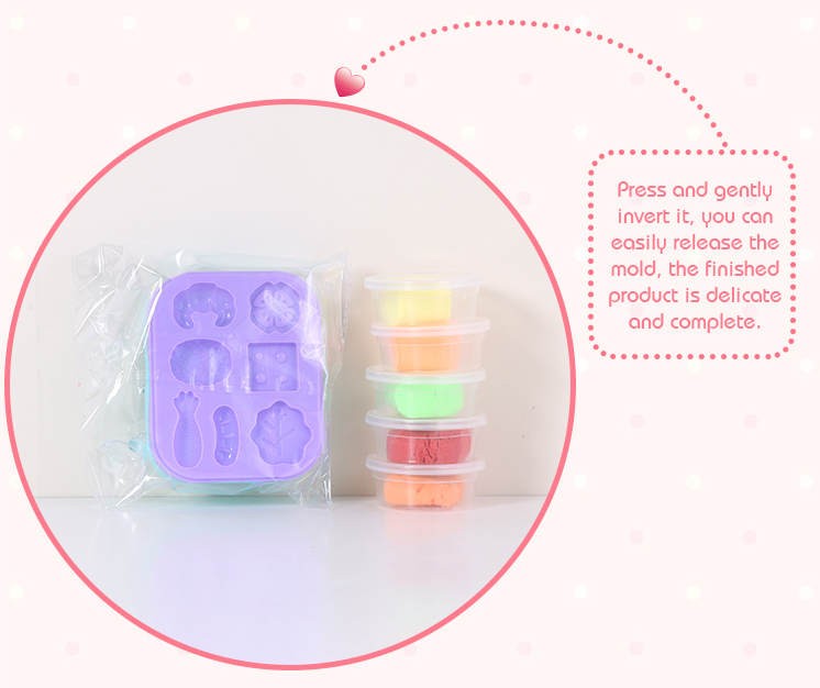 3D Modelling Clay - Pizza Toy Set