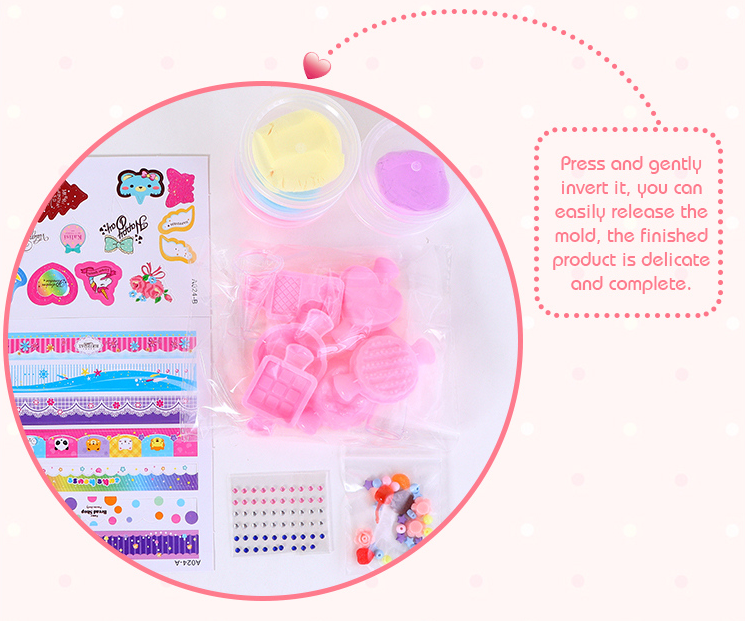 3D Modelling Clay - Dessert Toy Set
