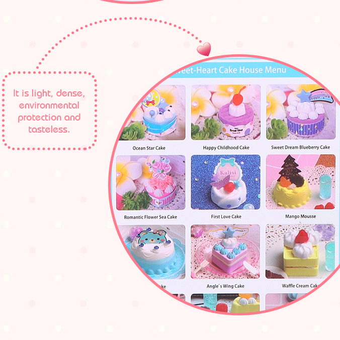 3D Modelling Clay - Dessert Toy Set