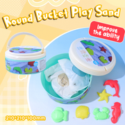 Blue Round Bucket Play Sand (1000g)