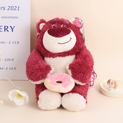 Pixar Strawberry Bear Doughnut function plush
