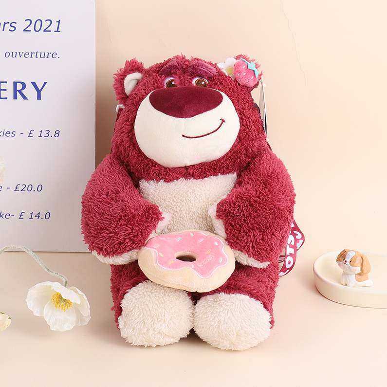 Pixar Strawberry Bear Doughnut function plush