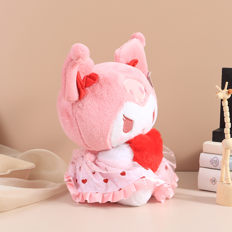 Official Sanrio Kuromi Flutter Heart Plush Doll