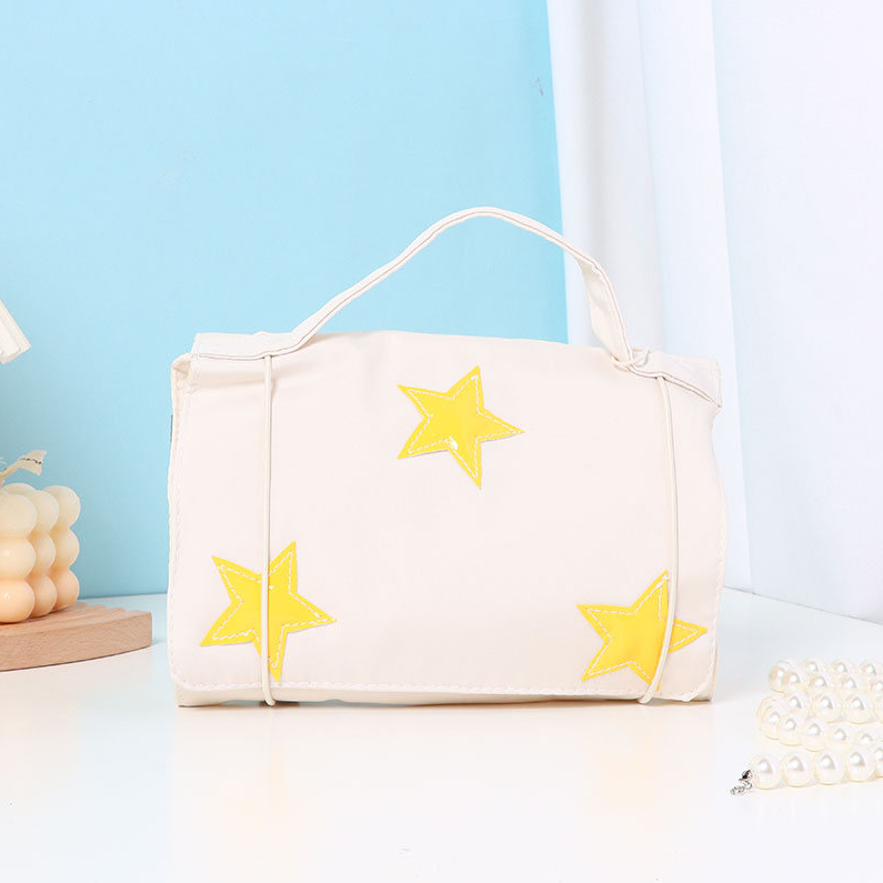 Star Heart series folding makeup bag