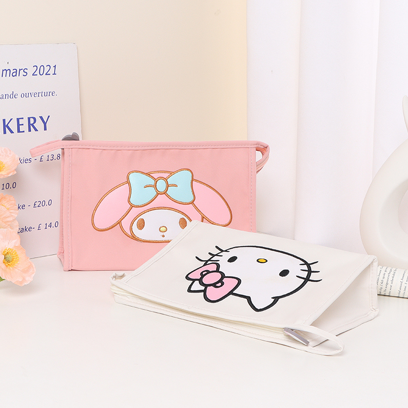 Large Document Makeup Bag