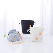 Bear accessories Bucket crossbody bag