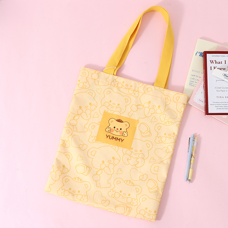 Dessert Canvas Bag (Yellow)